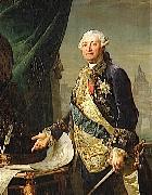 Jean-Laurent Mosnier Portrait of Baron de Breteuil oil painting